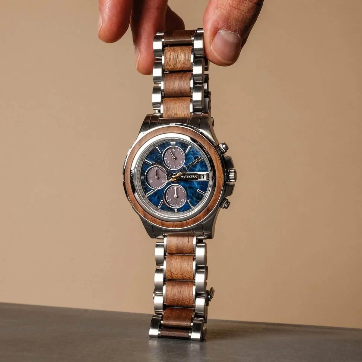 HOLZKERN | Koh Mak Sundown Herren Solar Chronograph